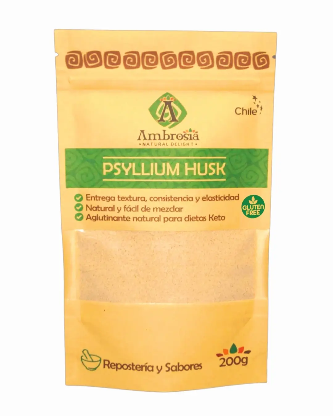 Cáscara de Psyllium en polvo 200gr.