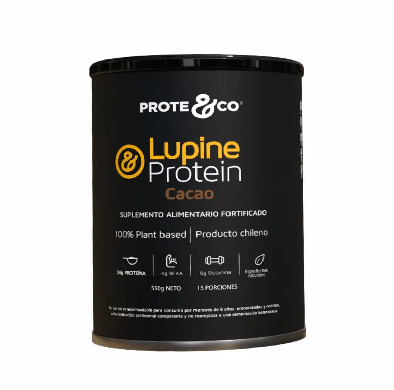 Proteína en polvo de Lupino Cacao Prote&Co