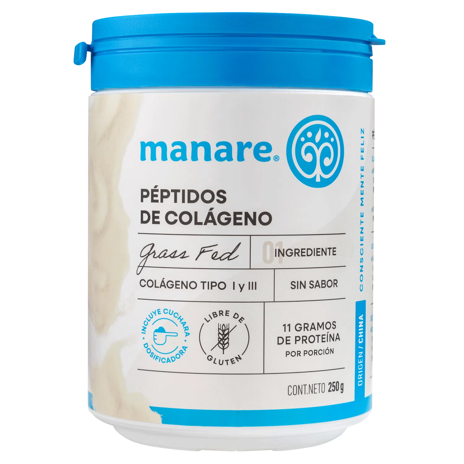 Péptidos de Colágeno Hidrolizado 250 g