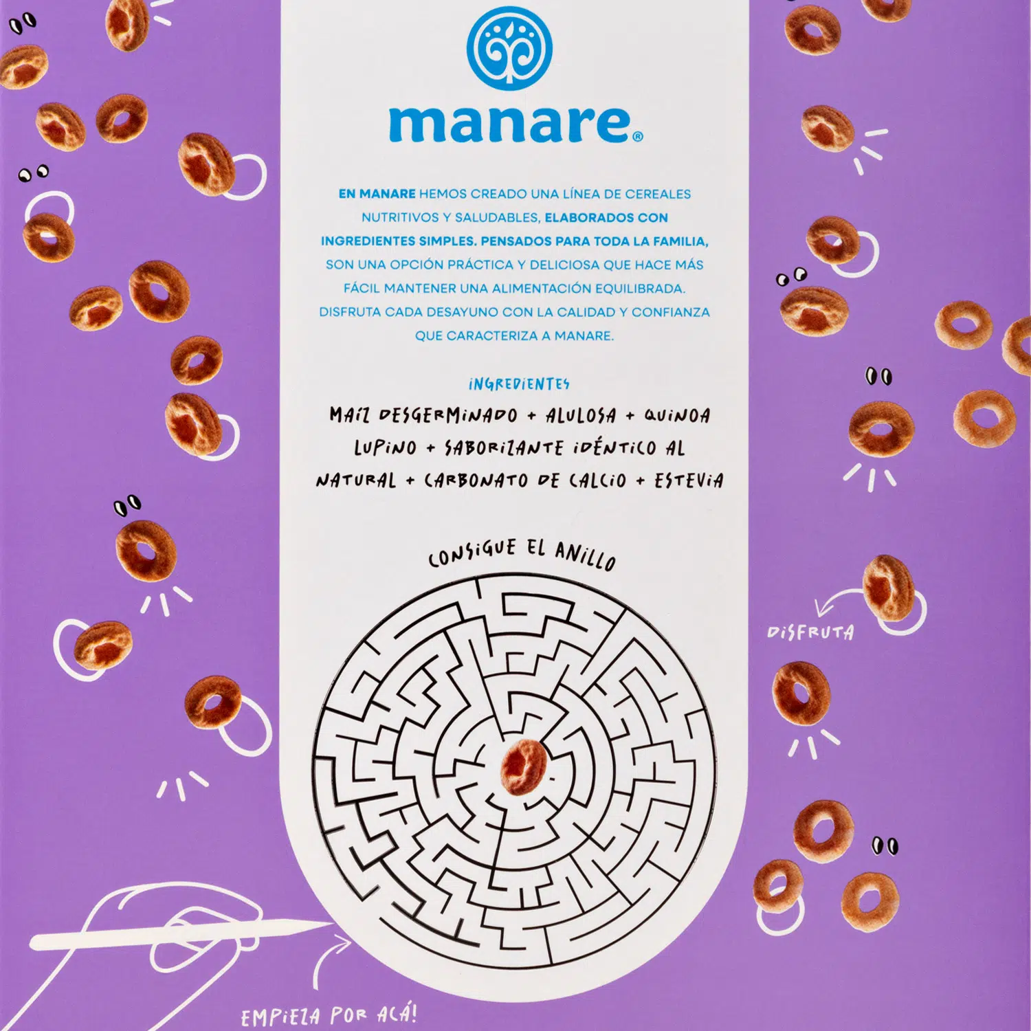 Cereal sin Gluten Dulce 250 g Manare