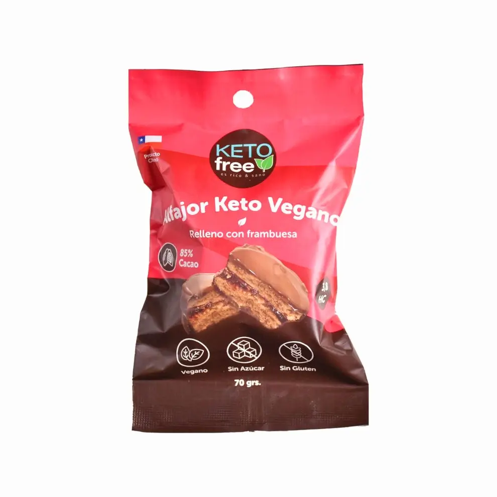 Alfajor Keto Vegano