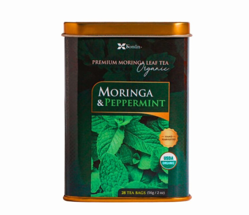 Té de Moringa y Menta Konun 20 bolsitas.