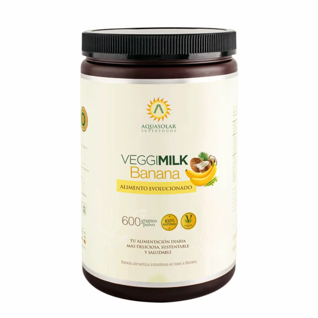 Veggimilk Banana 600gr. Aquasolar