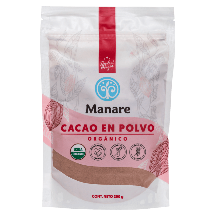 Cacao en Polvo Orgánico 200g