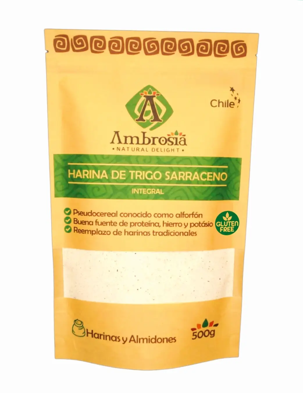Harina de trigo sarraceno Ambrosia 500gr.