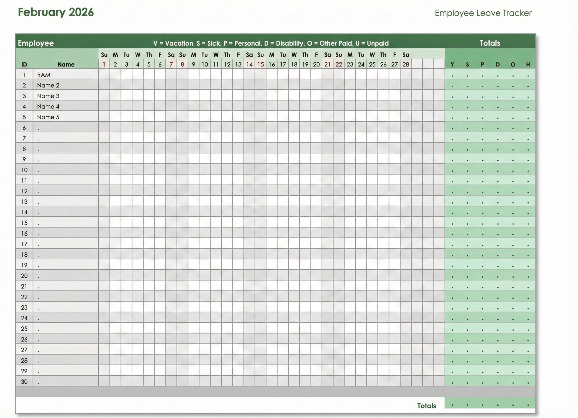 Employee Leave Tracker.