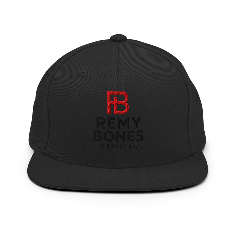 Remy Bones Official Cap Red/Black Logo