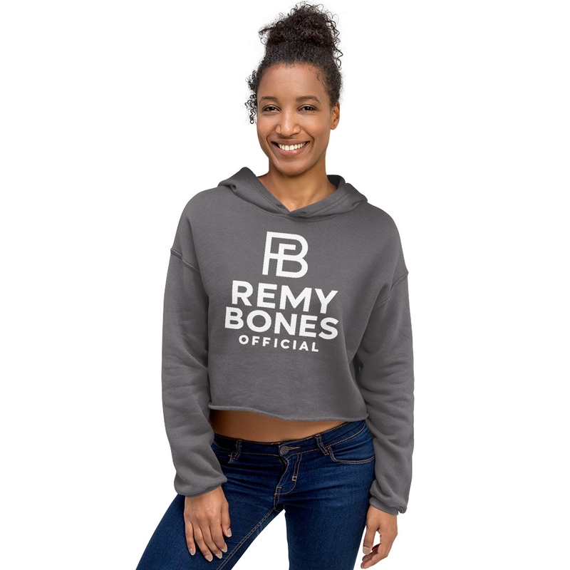 Remy Bones Official Cropped Hoodie