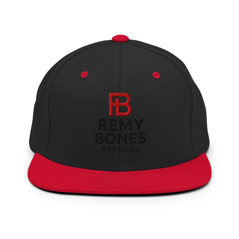 Remy Bones Official Cap Red/Black Logo