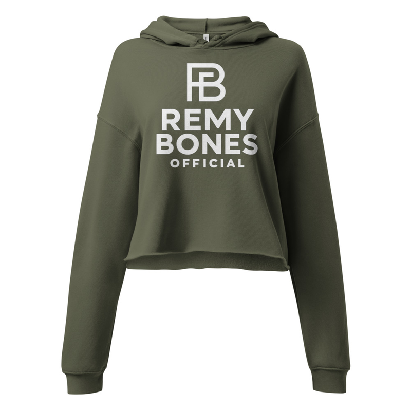 Remy Bones Official Cropped Hoodie