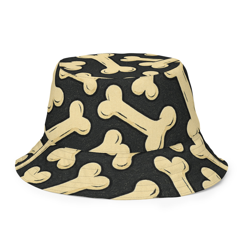 Remy Bones Bone Pattern Bucket Hat
