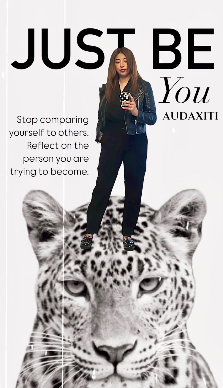 Just Be You Poster by Audaxiti