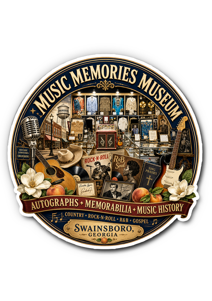 Music Memories Museum Sticker