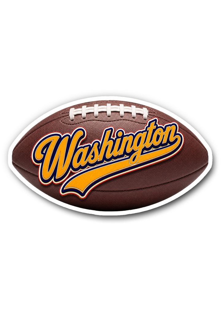 Washington Football Sticker
