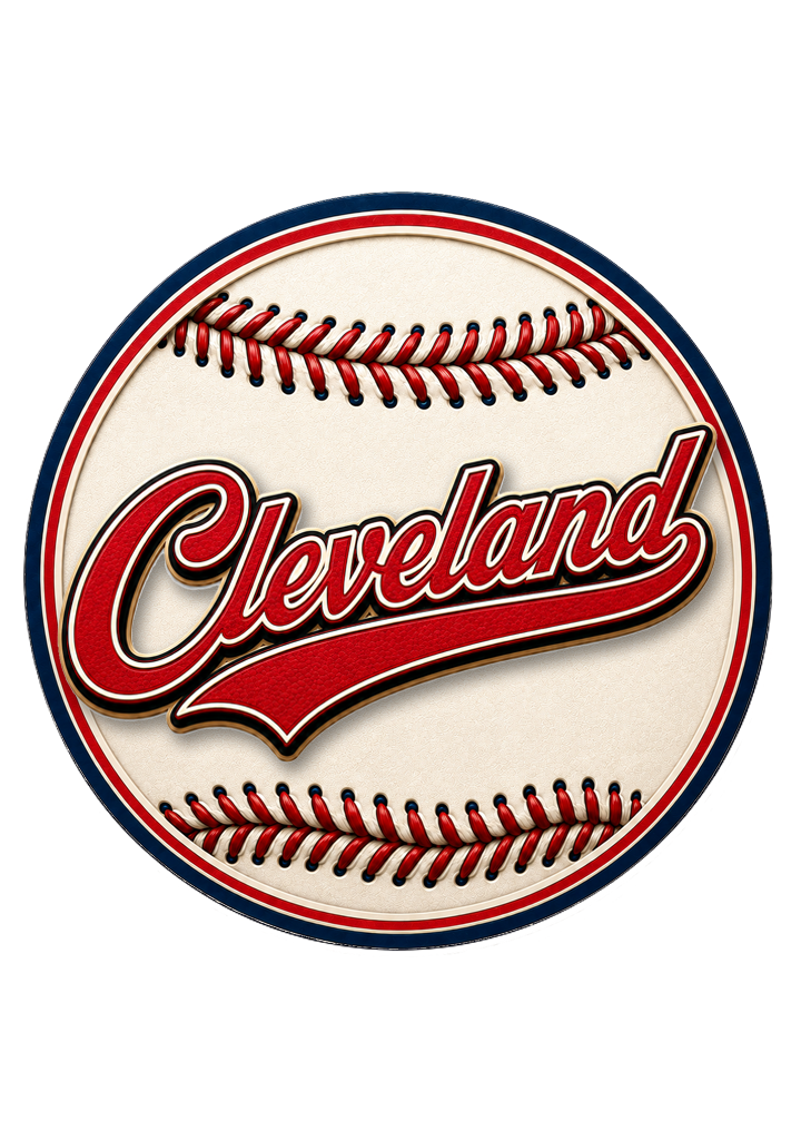 Cleveland Baseball Magnet