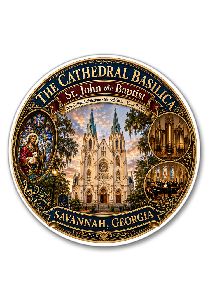 The Cathedral Basilica Sticker