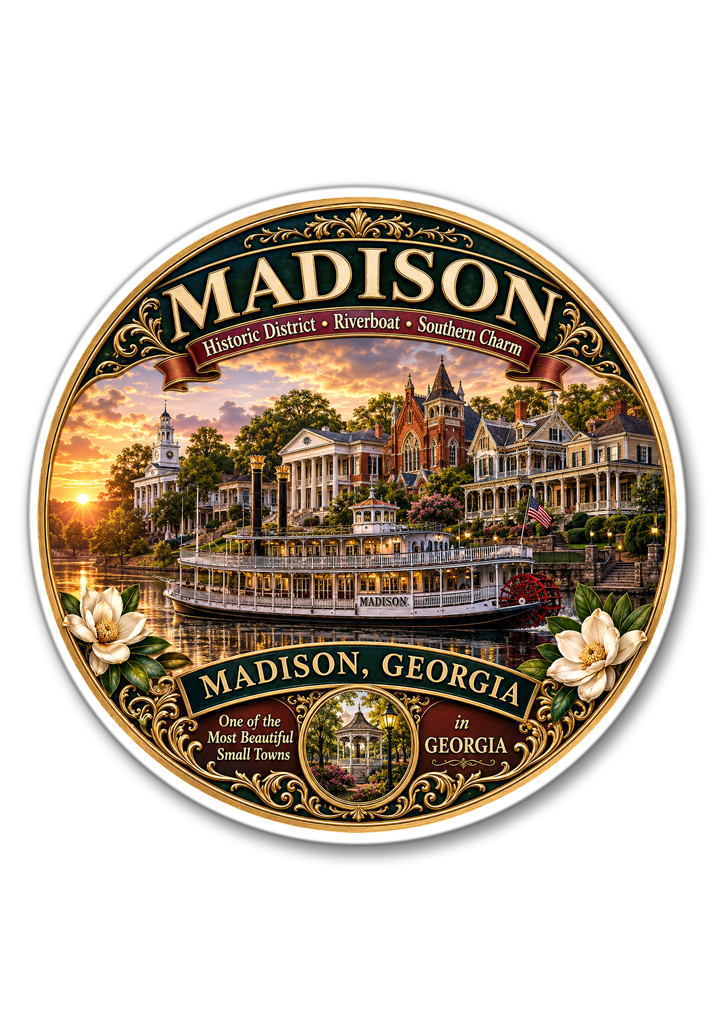 Madison Georgia Sticker