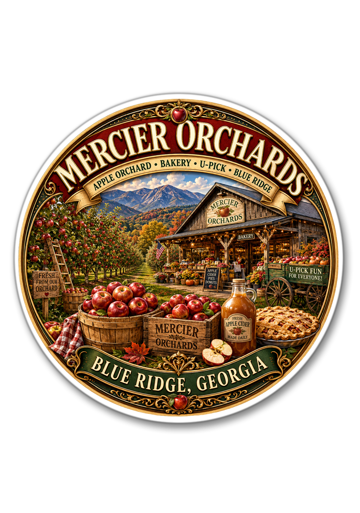 Mercier Orchards Sticker