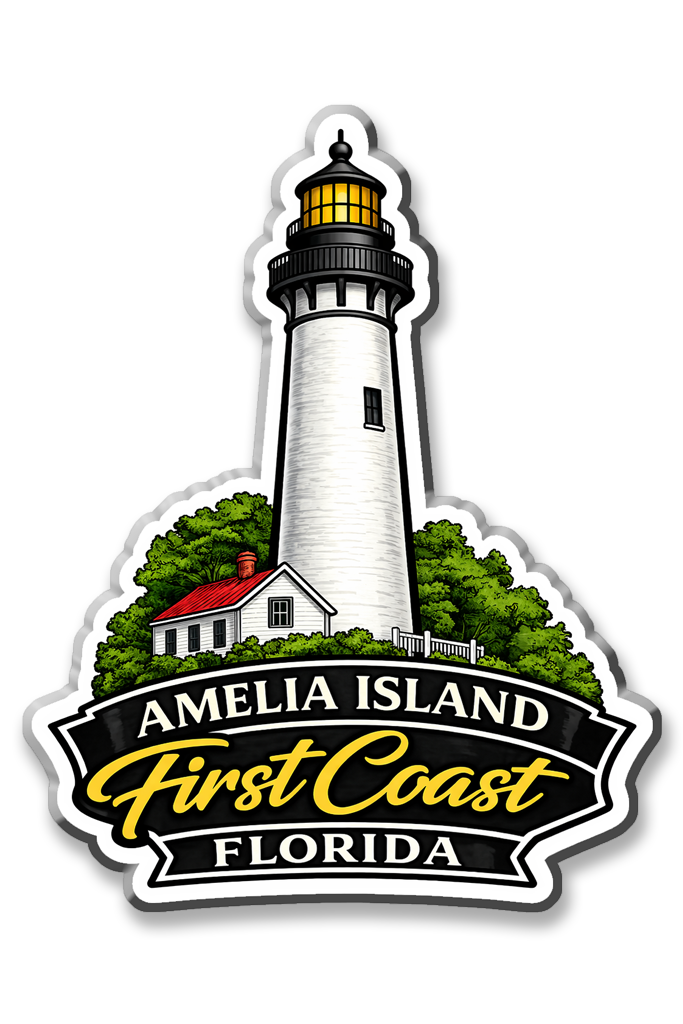 Amelia Island First Choice Lighthouse Magnet
