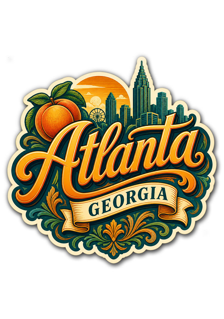 Atlanta Georgia Sticker