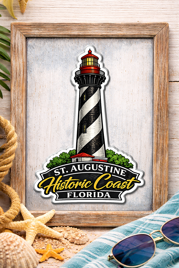 St. Augustine Lighthouse Historic Coast Magnet