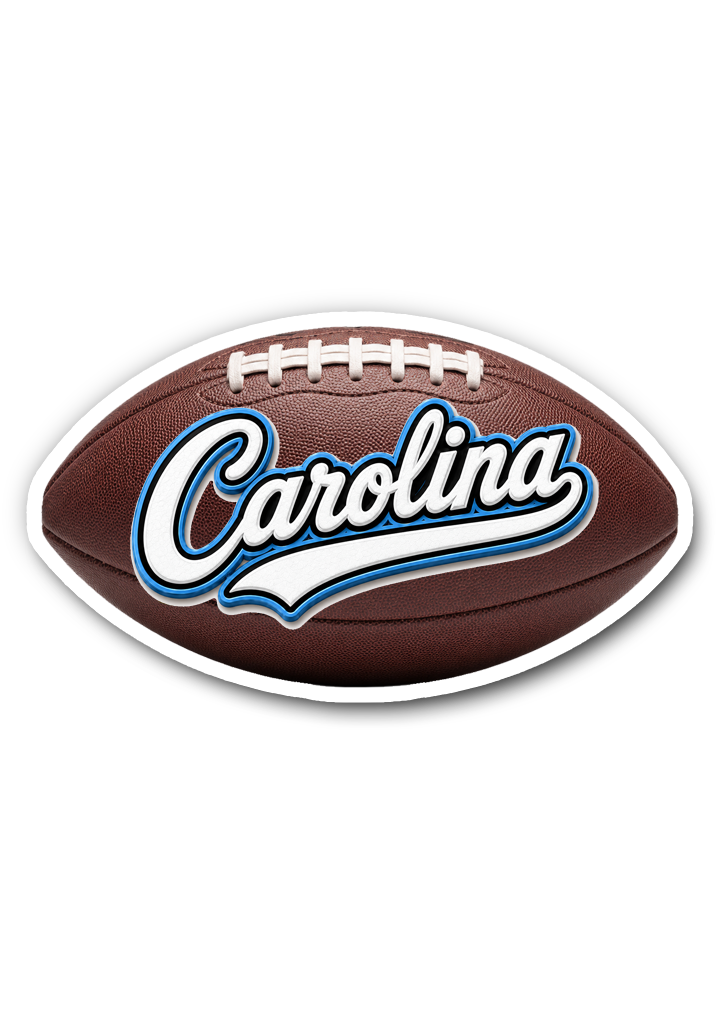 Carolina Football Sticker