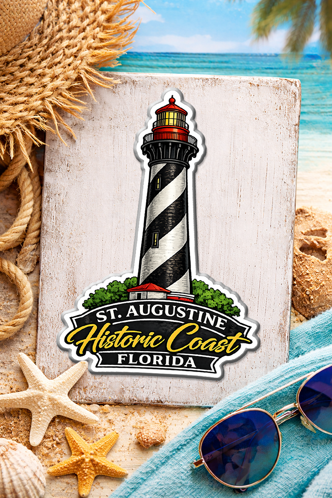 St. Augustine Lighthouse Historic Coast Magnet
