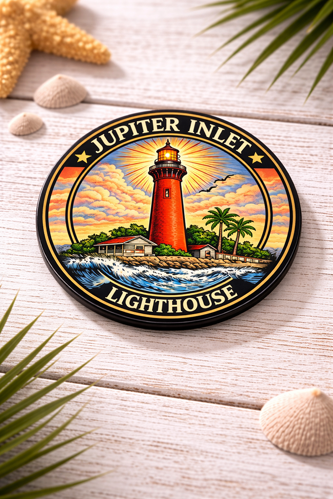 Jupiter Inlet Lighthouse Magnet