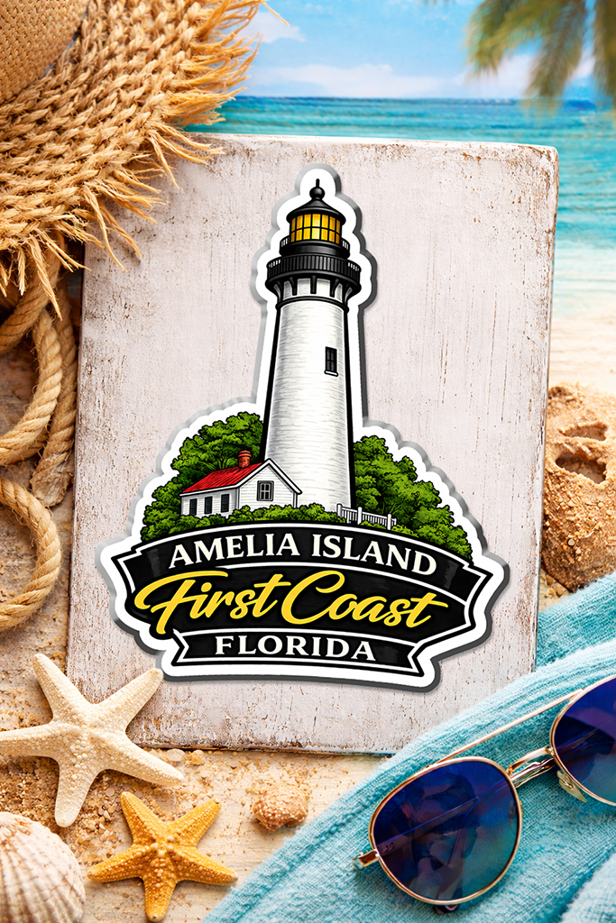 Amelia Island First Choice Lighthouse Magnet