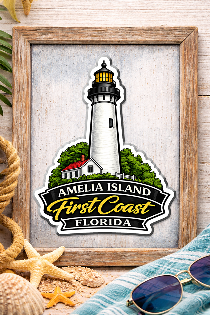 Amelia Island First Choice Lighthouse Magnet