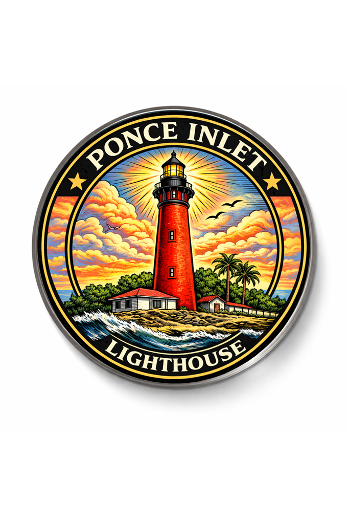 Ponce Inlet Lighthouse Magnet