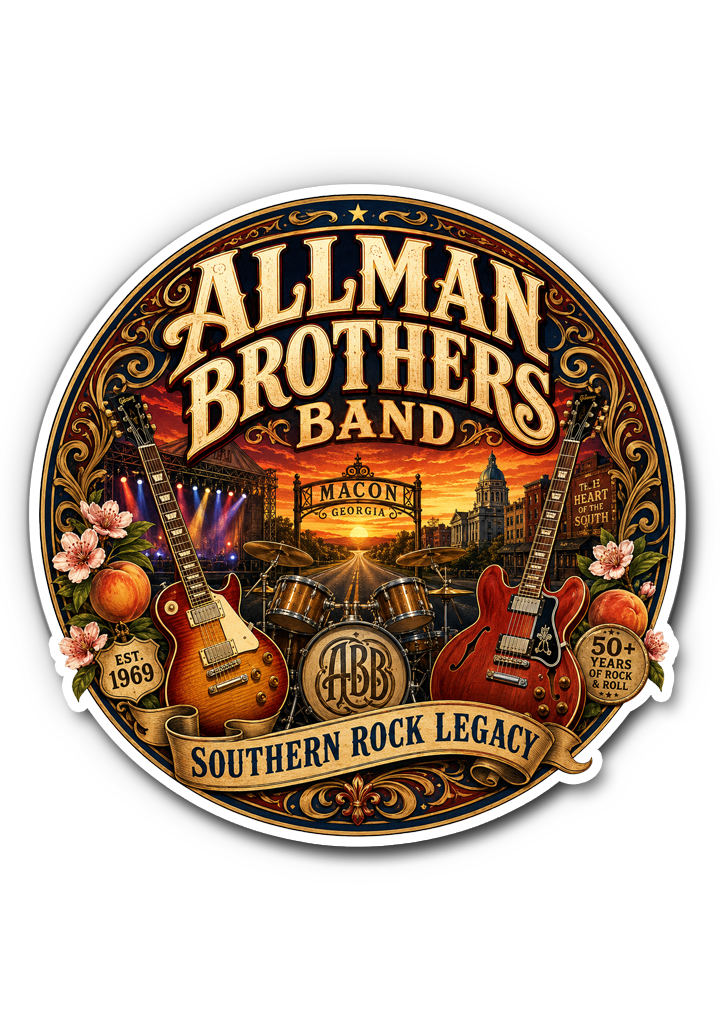 Allman Brothers Band Sticker