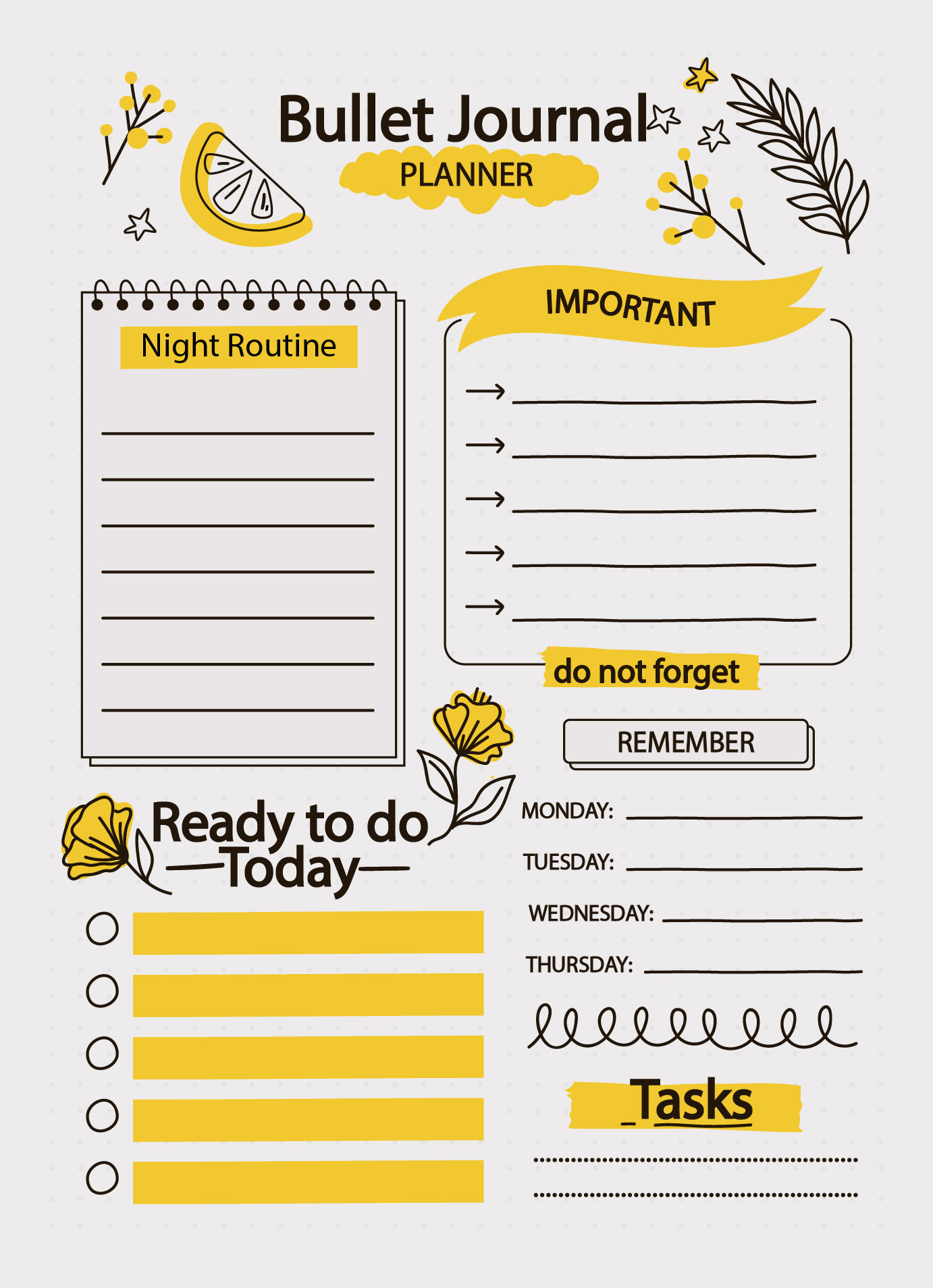 Bullet Journal Planner