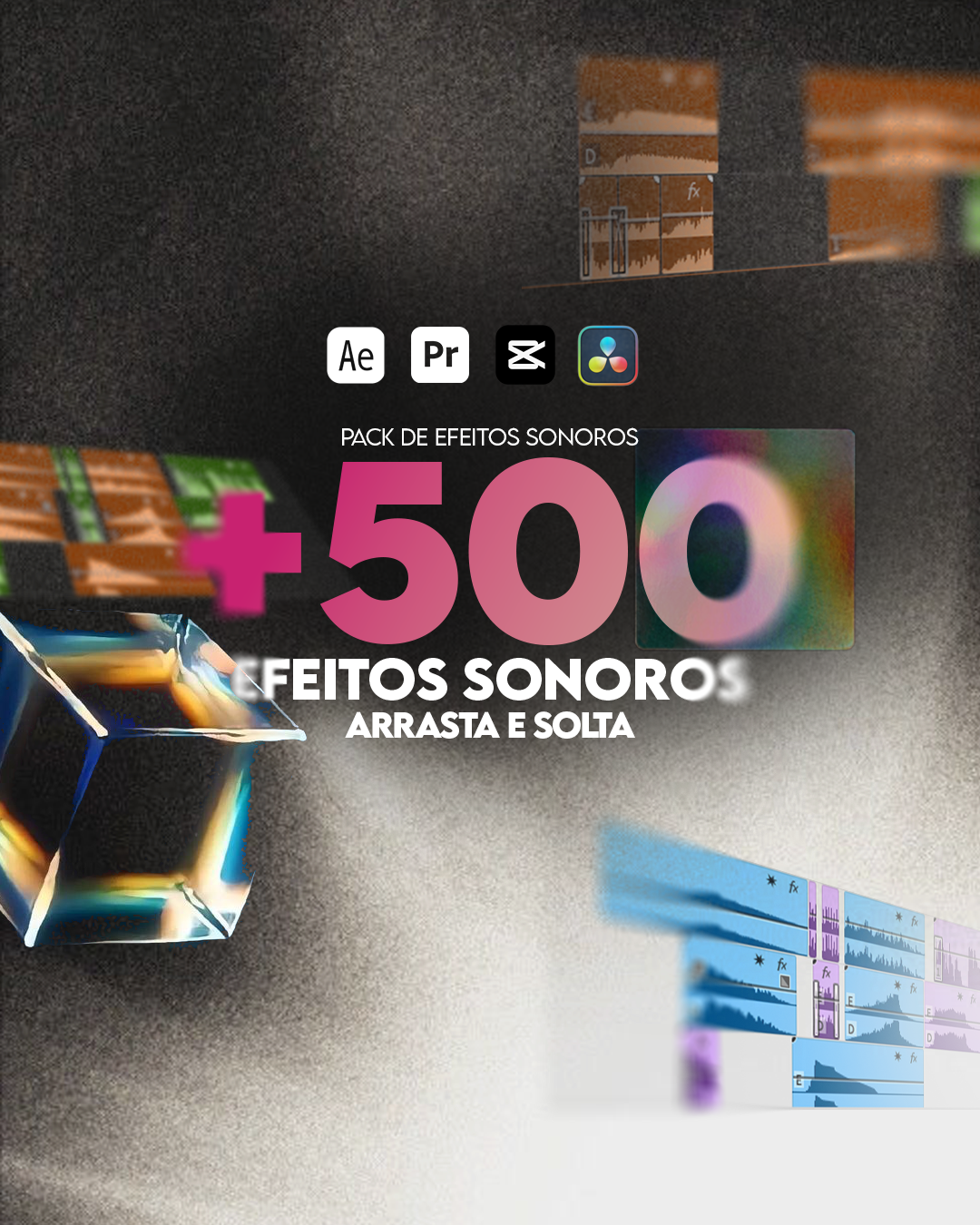 500 Efeitos Sonoros - PACK EDIT DELUXE