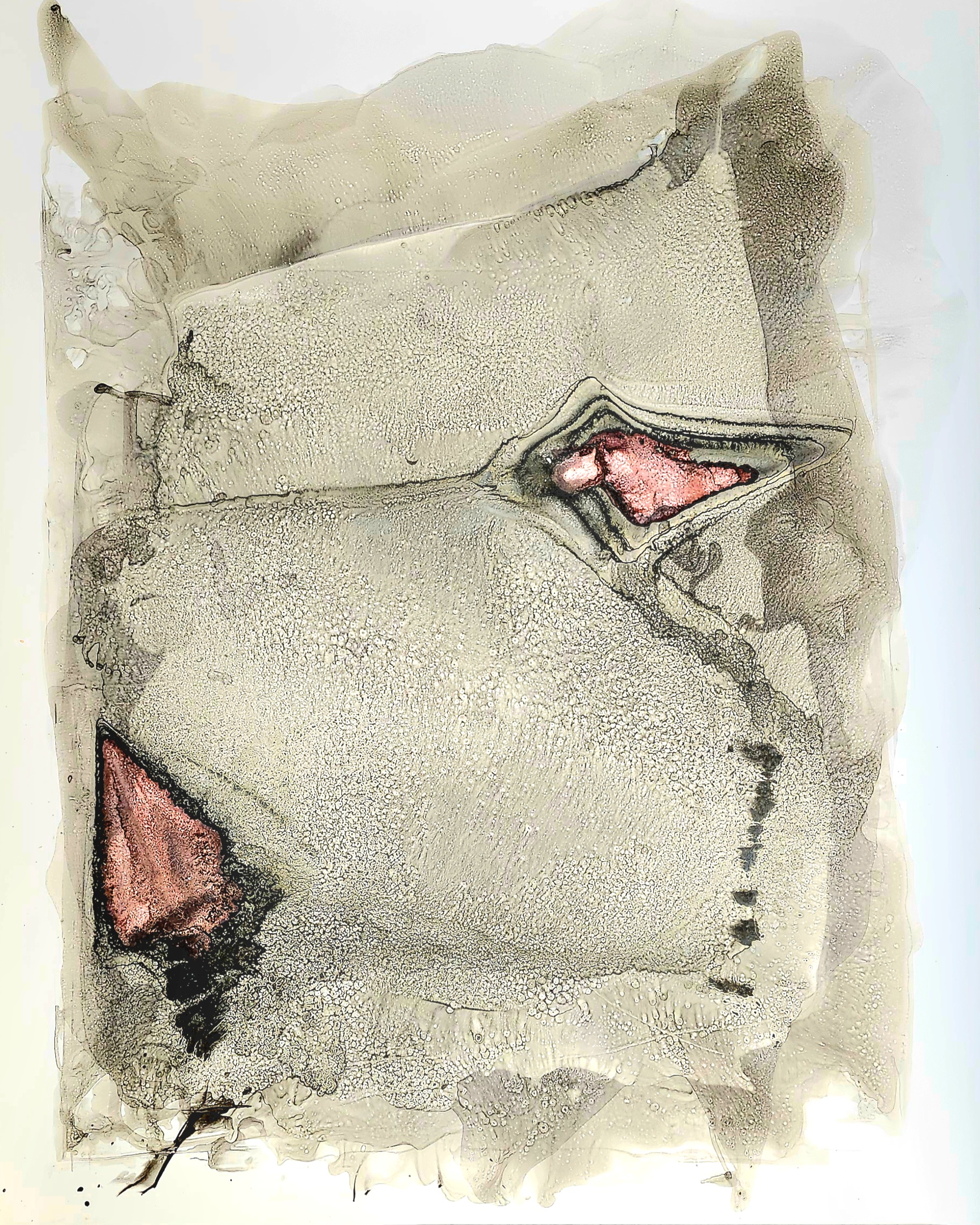 Large Ink on Yupo paper.