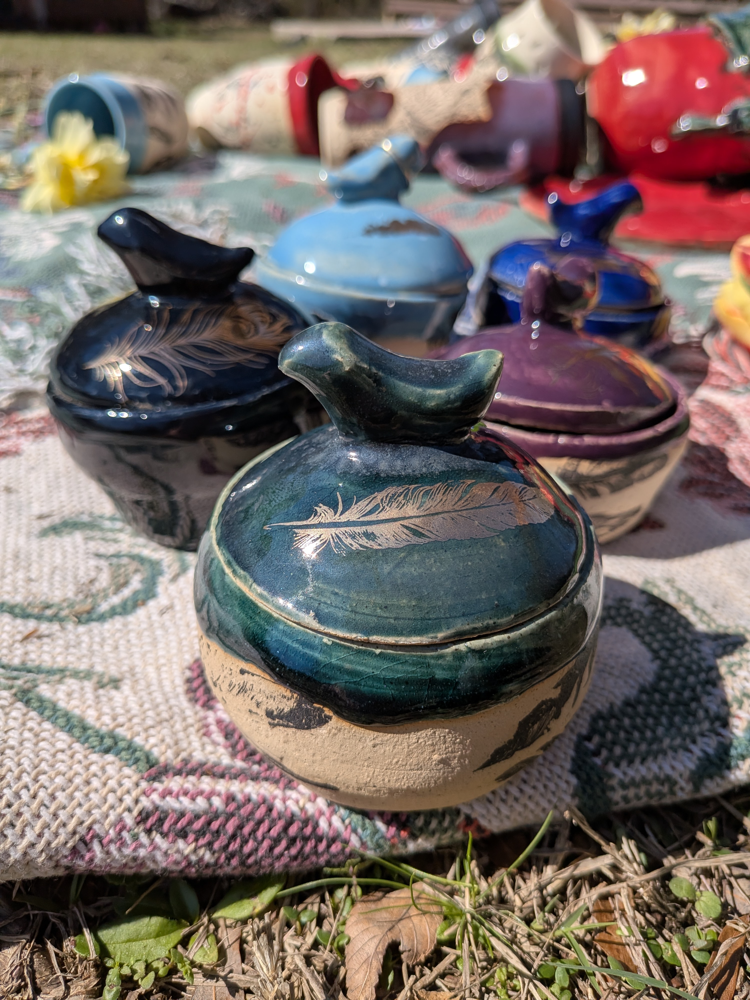 Rainforest Jewelry Jar