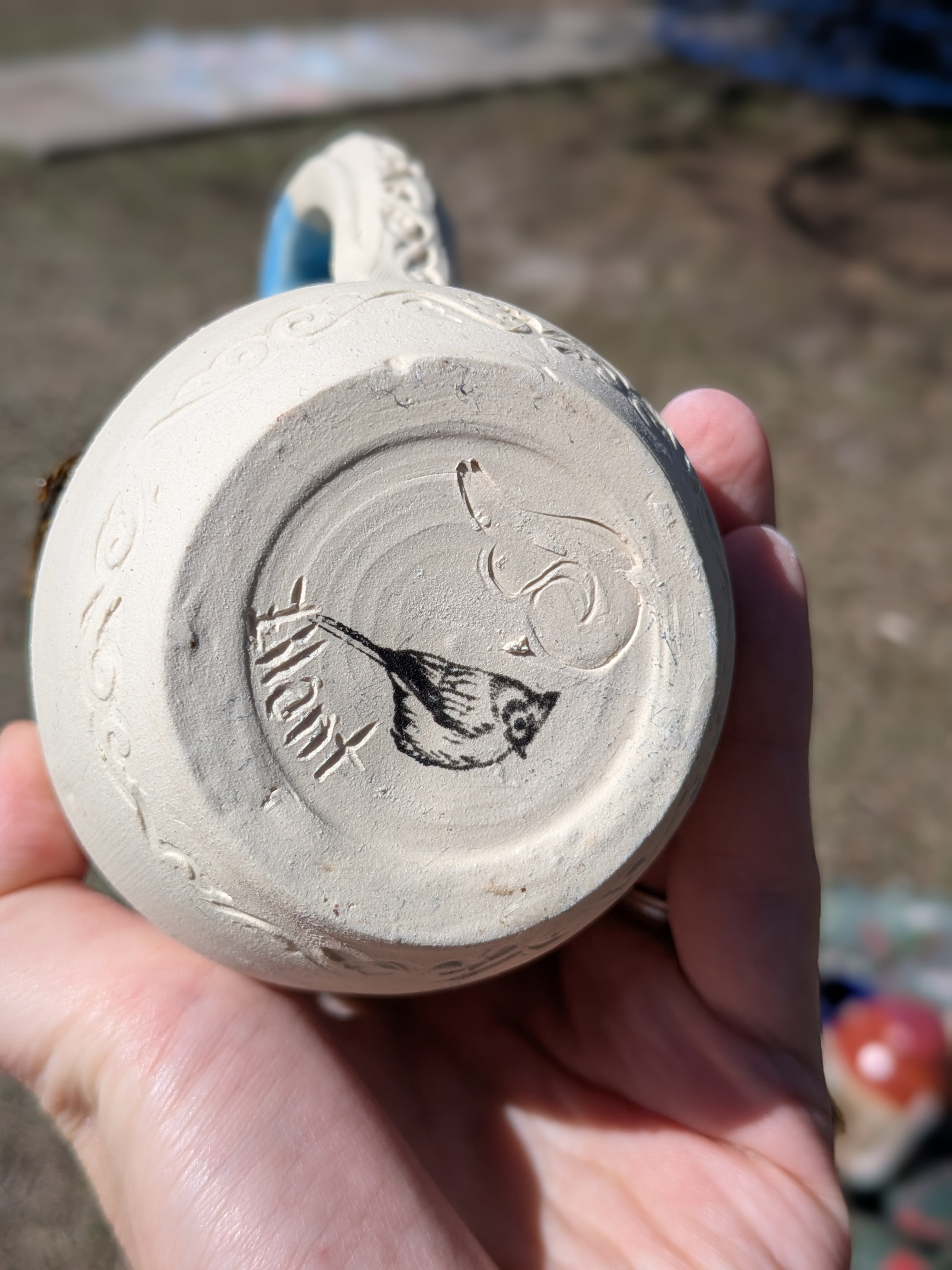 Bird's Nest Porcelain Mug