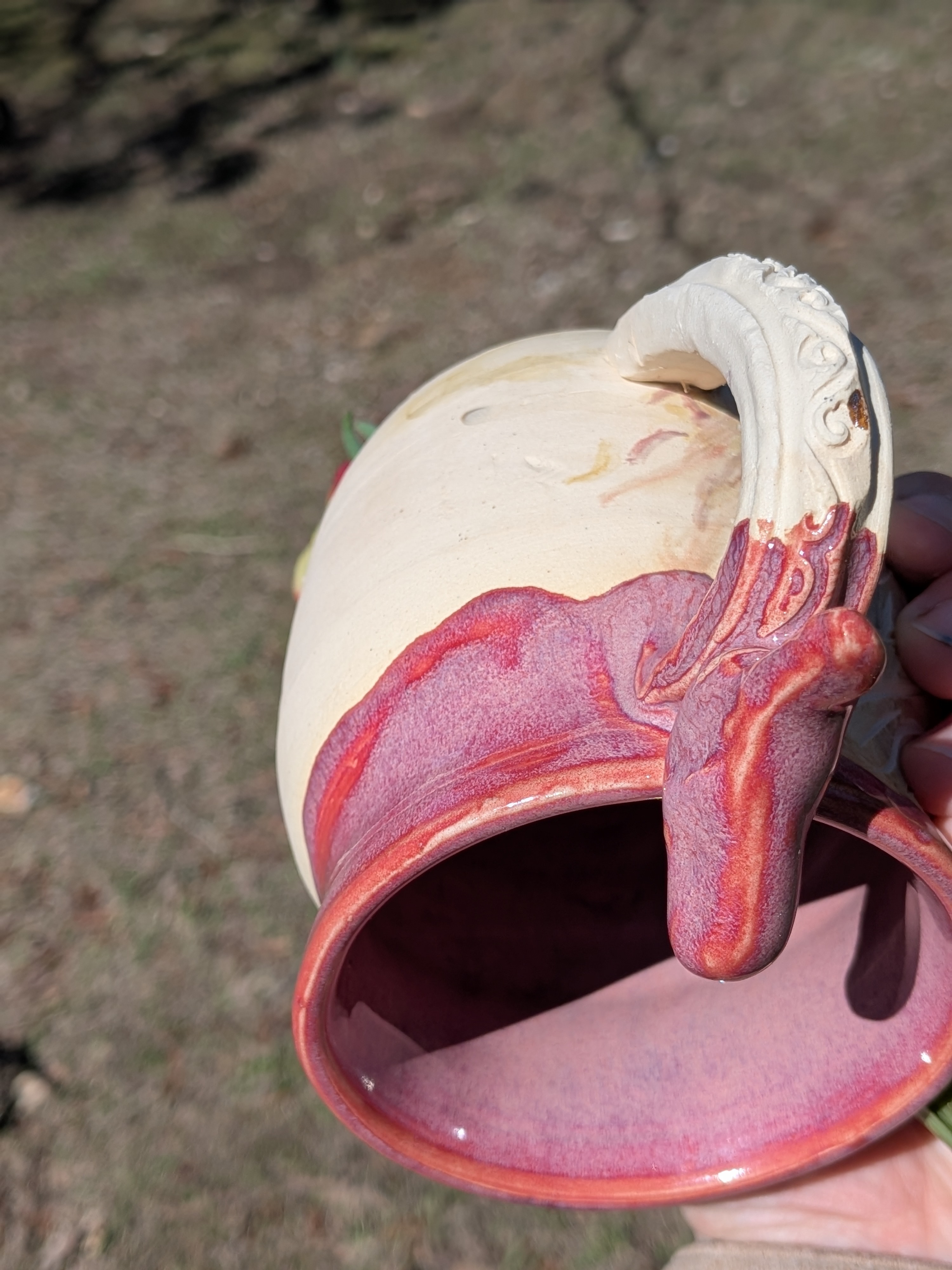 Watercolor Cardinal Porcelain Mug
