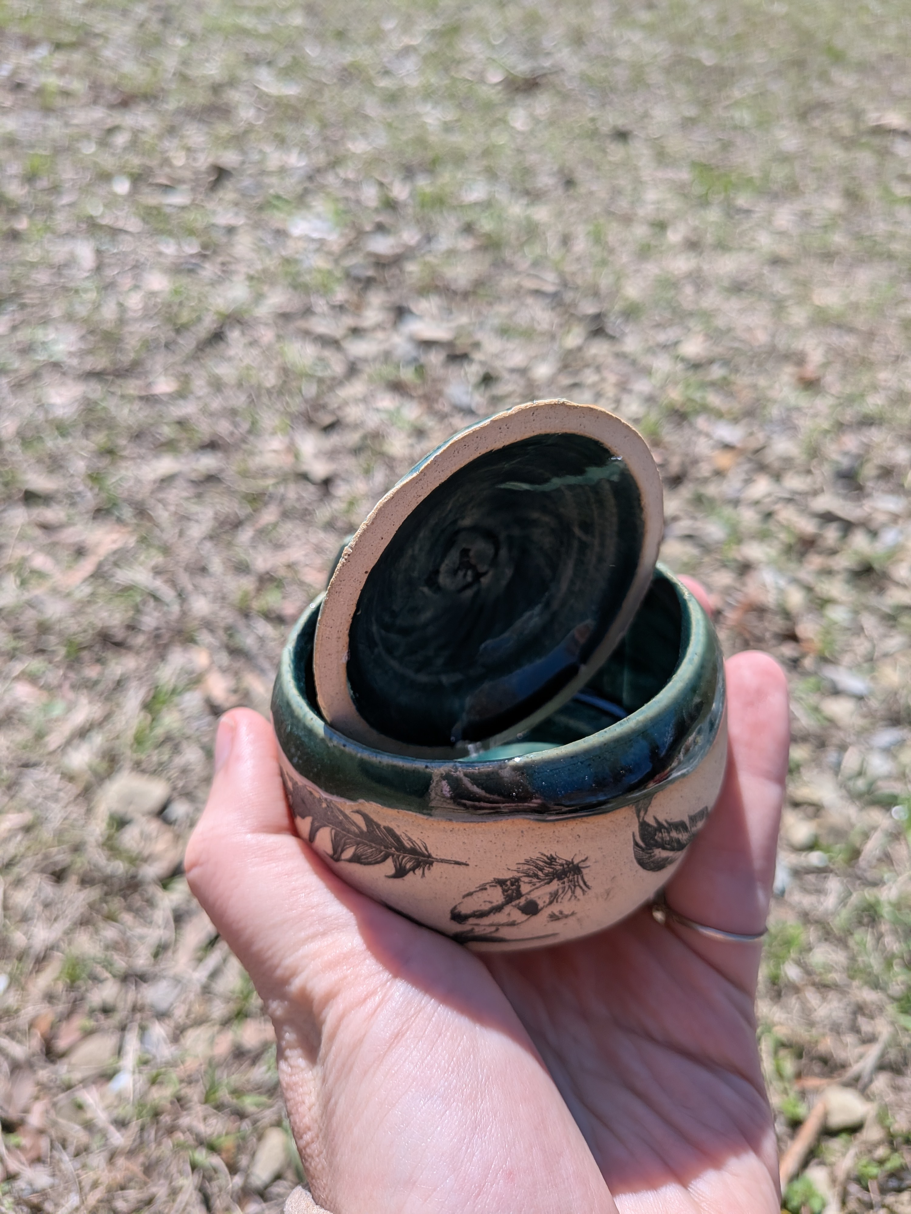 Rainforest Jewelry Jar