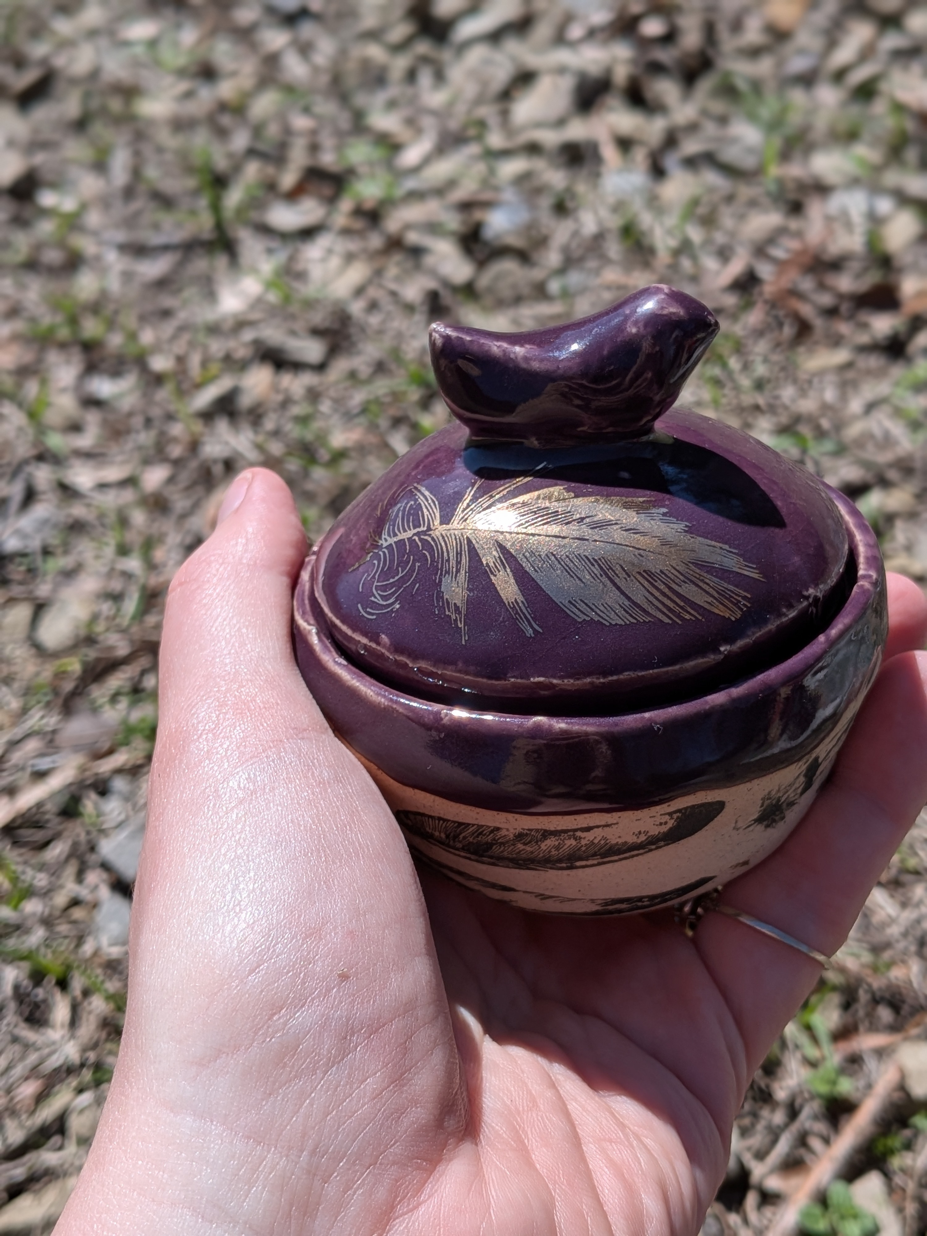 Mulberry Jewelry Jar