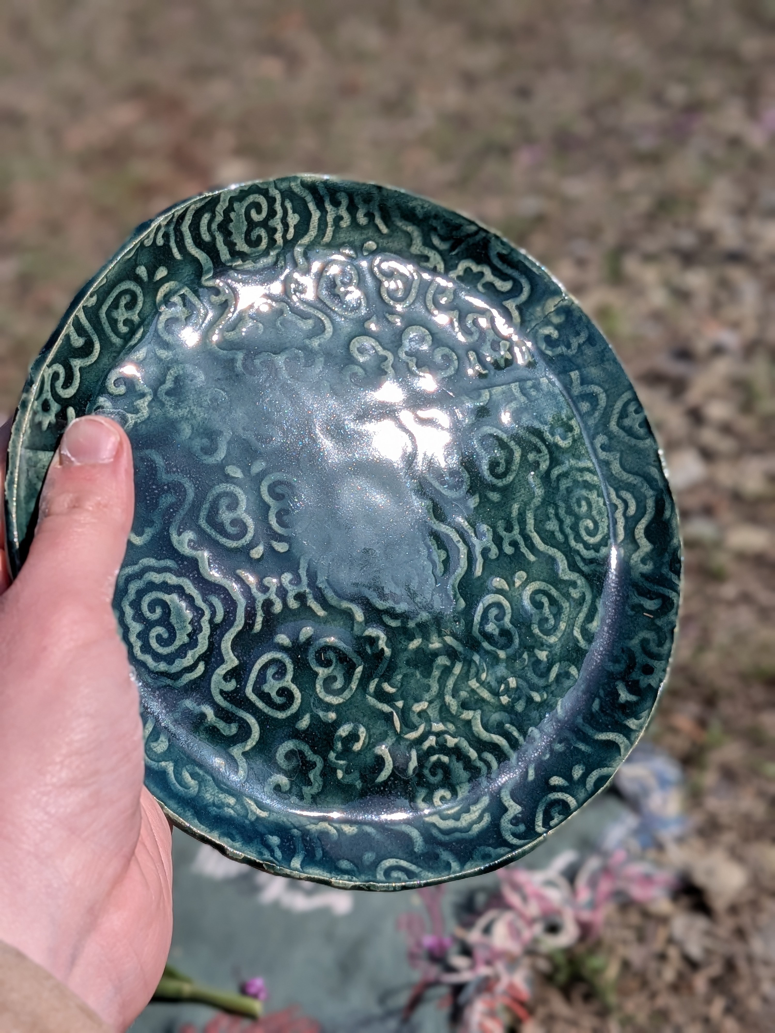 Snapdragon Rooster Planter