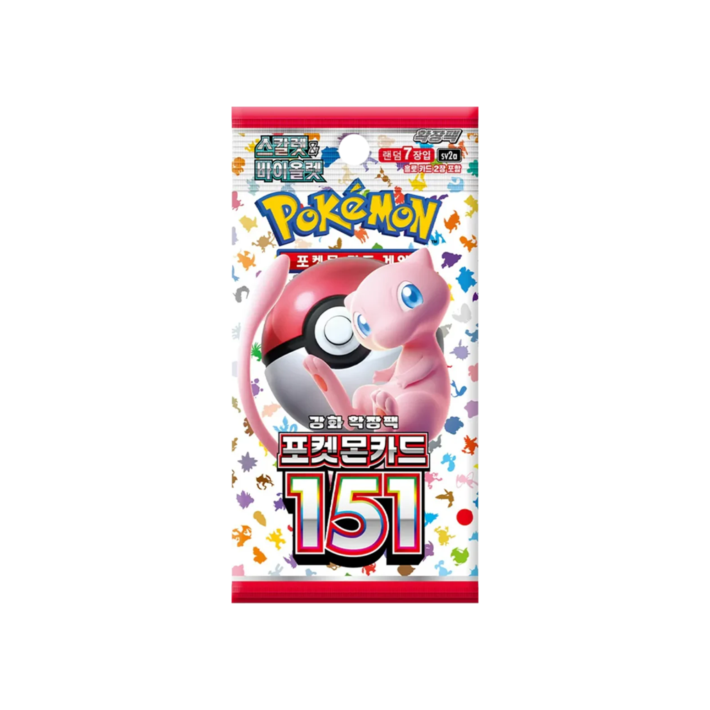 Sobre de Cartas Pokémon 151 - Coreano