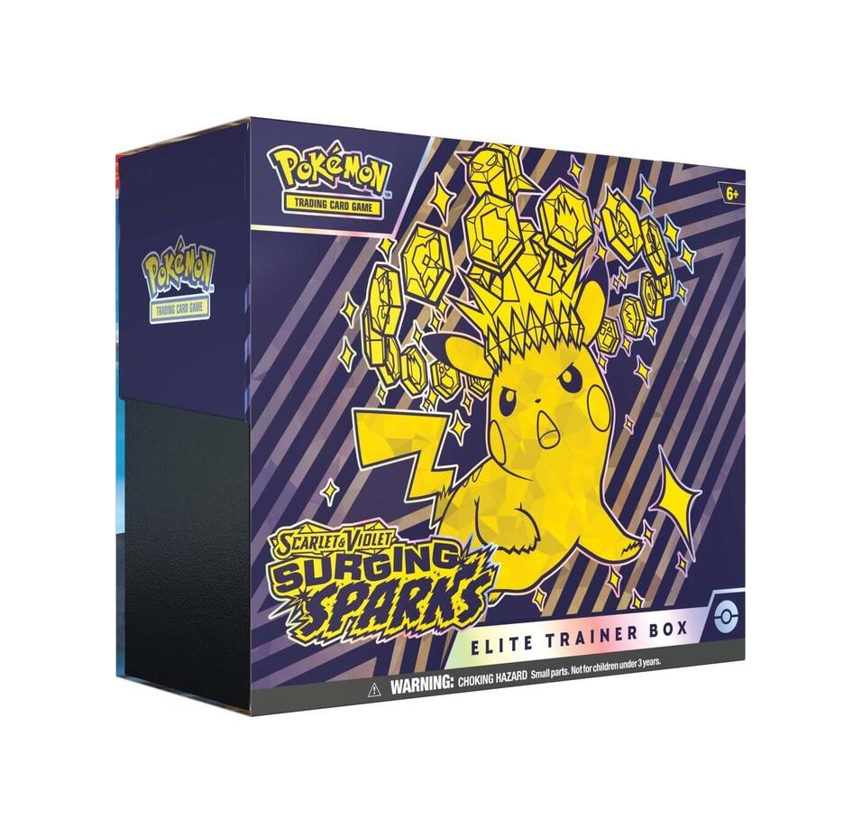 Caja Elite Trainer Pokémon Surging Sparks