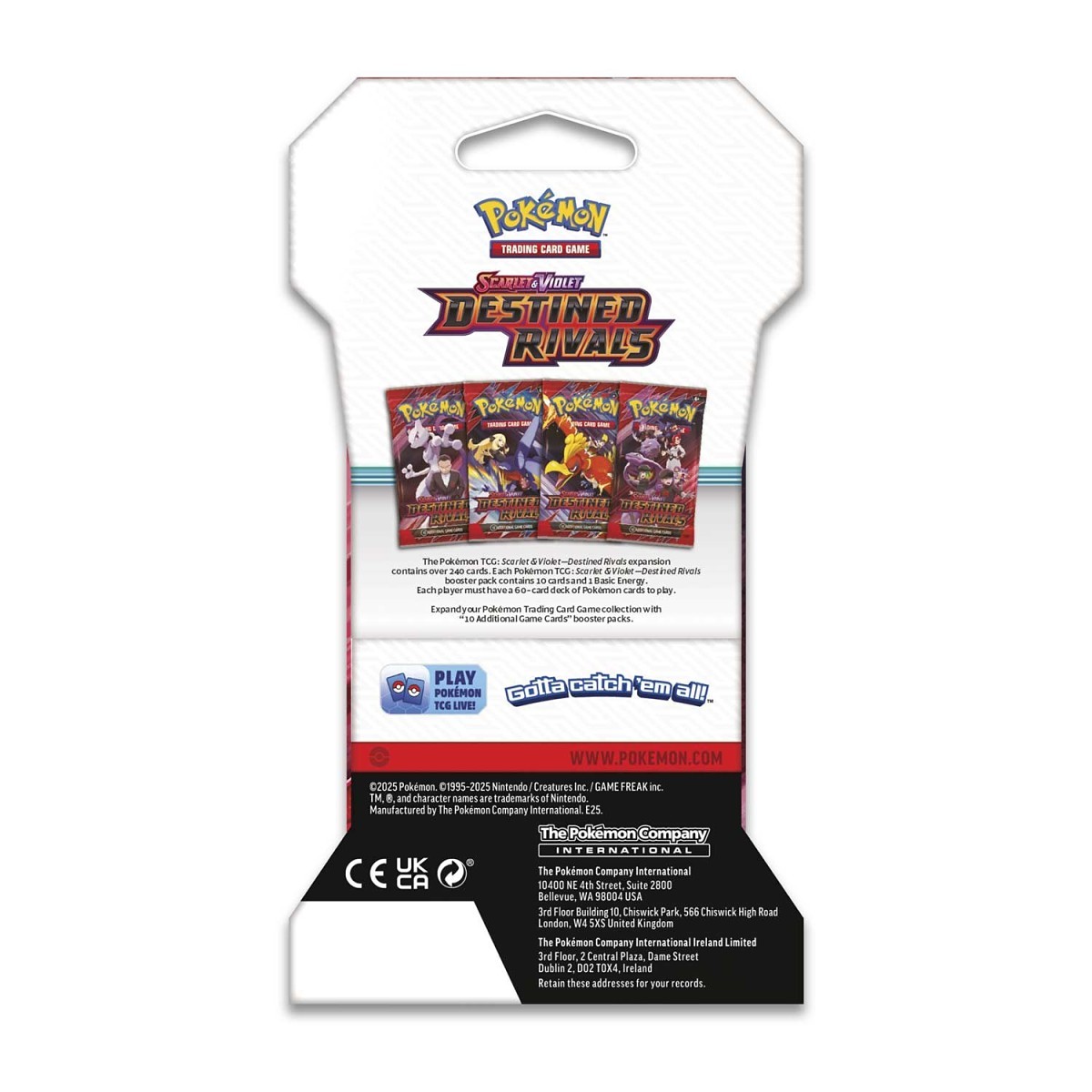 Destined Rivals Sleeved Booster Pack