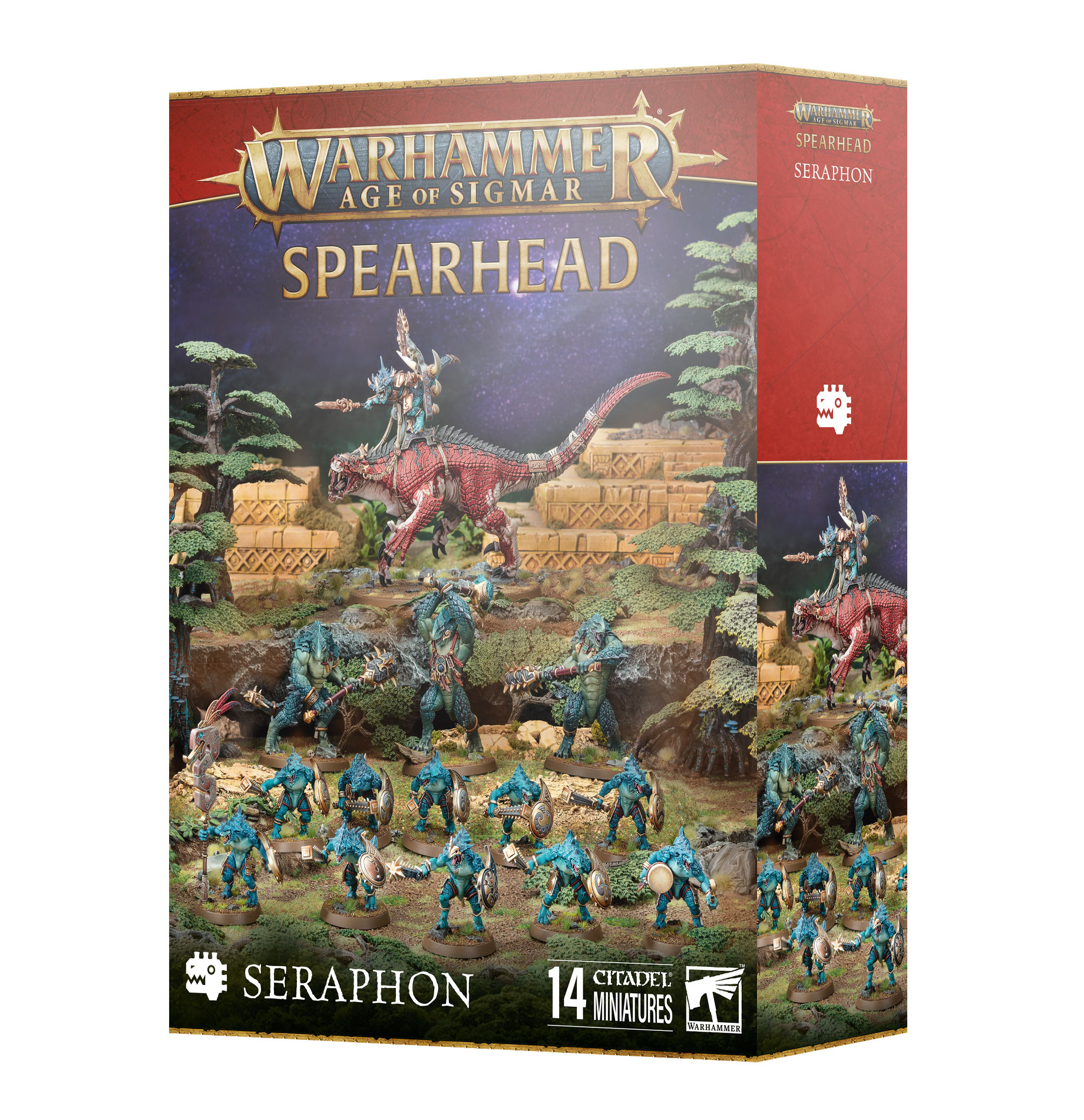 Seraphon: Aggradon Lancers