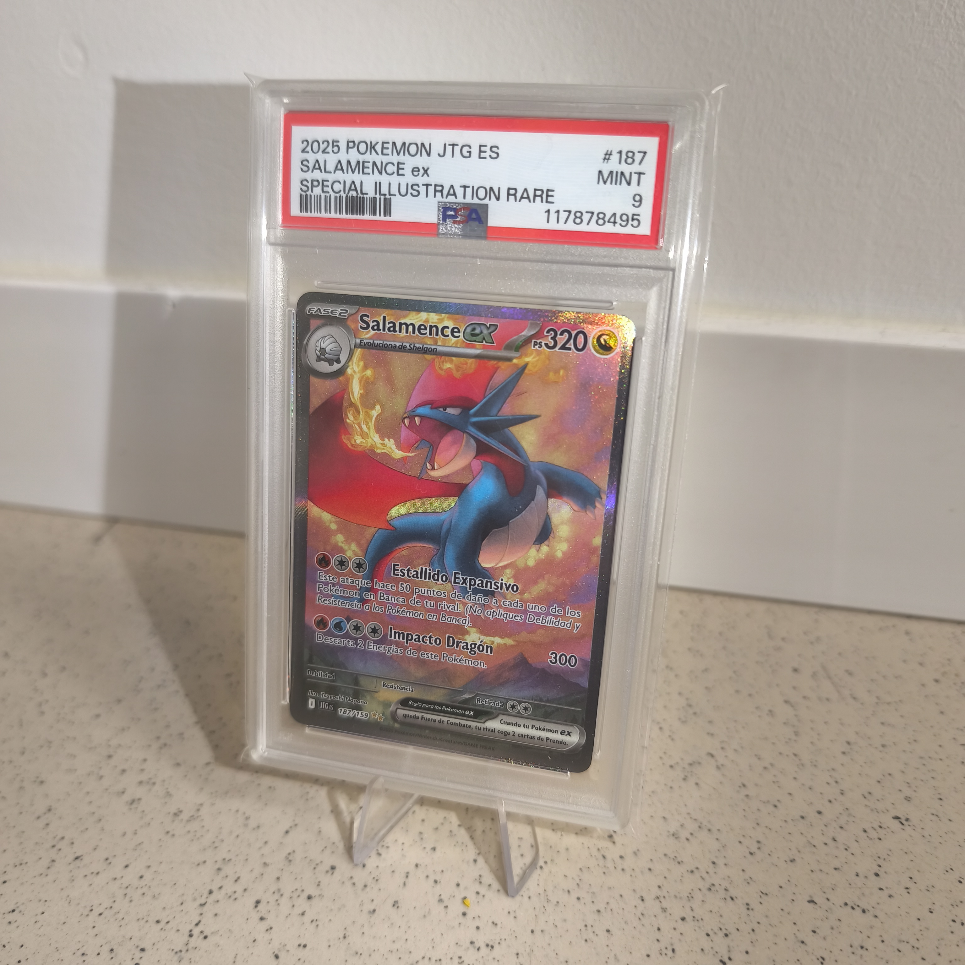 Salamence ex JTG 187 - PSA 9