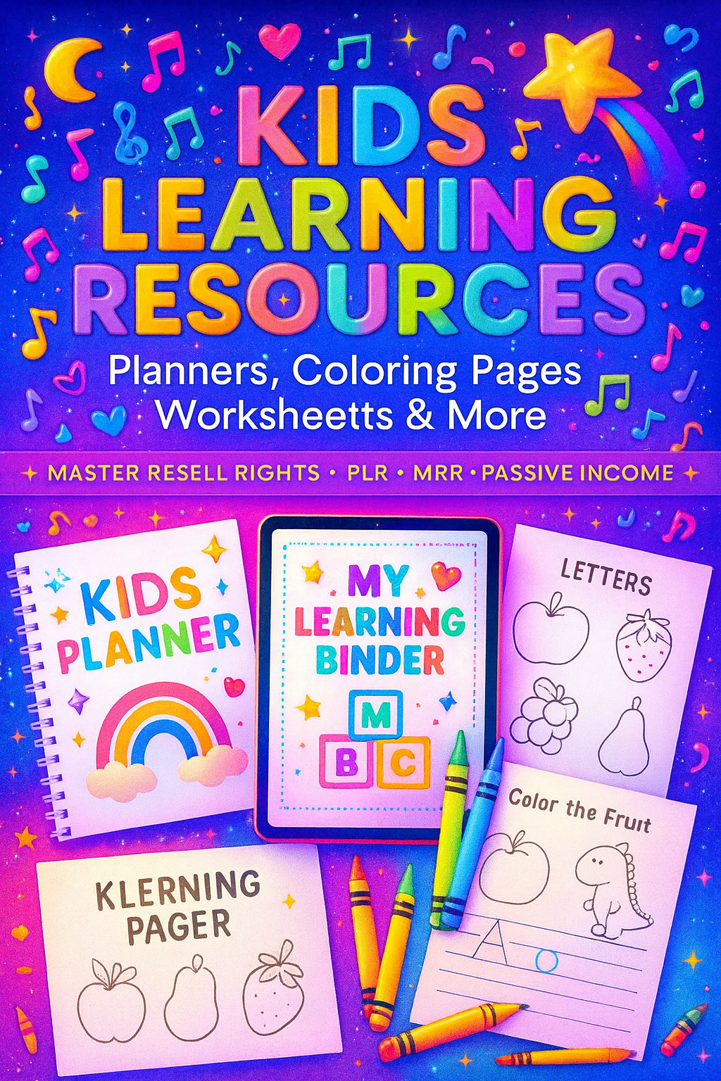 Kids Learning Resources Bundle