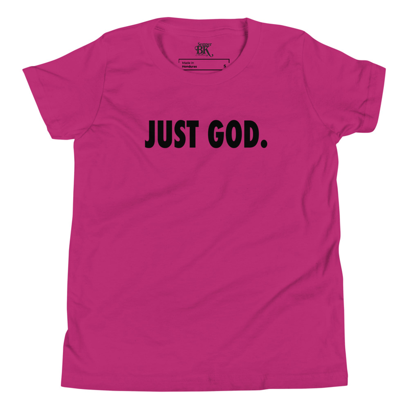 Just God Youth Short Sleeve T-Shirt