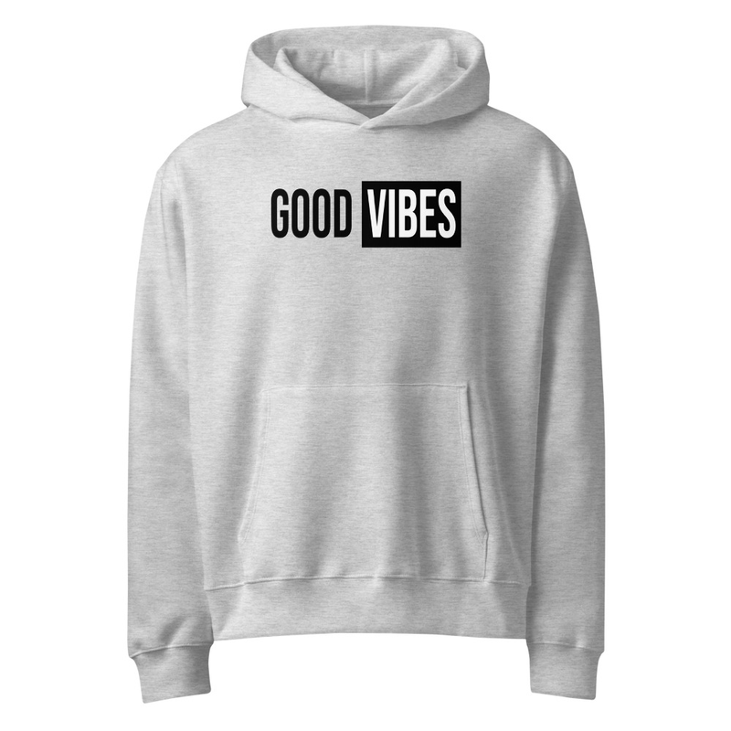 Good Vibes Oversized heavyweight hoodie