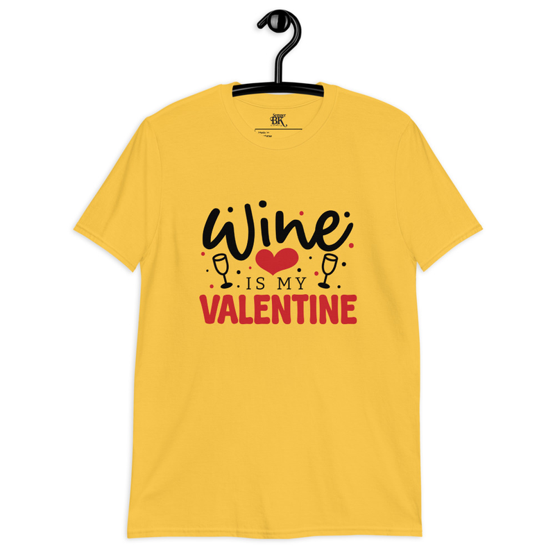 Wine V Day Short-Sleeve Unisex T-Shirt
